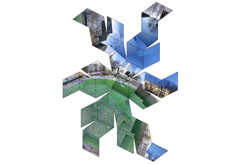 Sculpture Park Rhombic Triacontahedron